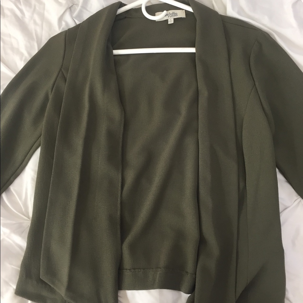 Green Cardigan
